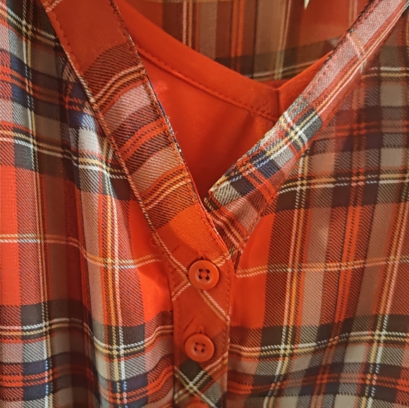 NWT Torrid Plaid Dress - Picture 6 of 6